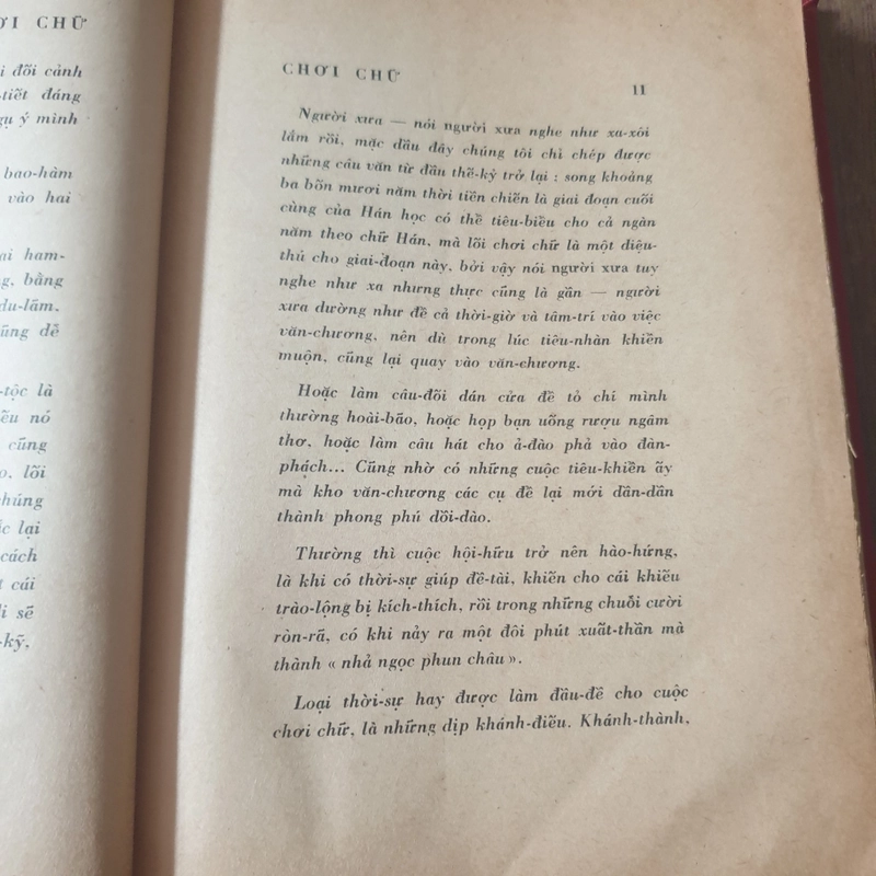 Chơi Chư-Lãng Nhân (sách xưa 1963 rất hay, sách hiếm đóng bìa rất đẹp)  552265
