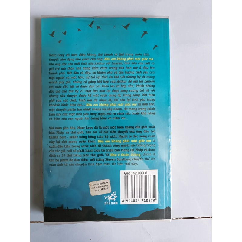 Nếu em không phải một giấc mơ - Marc Levy (mới 98%) 160787