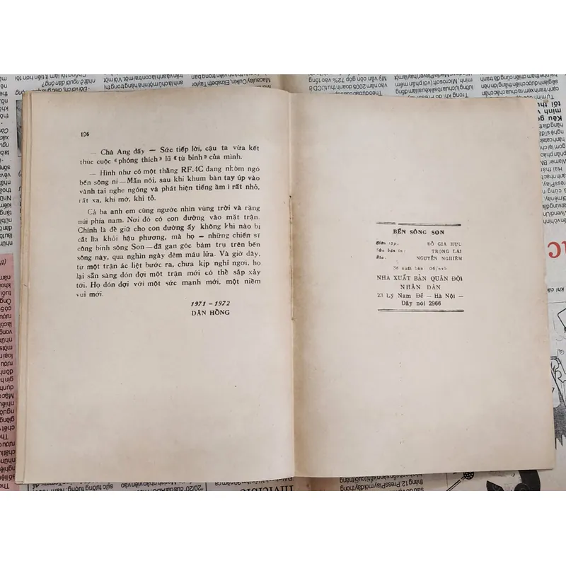 Truyện BẾN SÔNG SON - Dân Hồng 1974 726780
