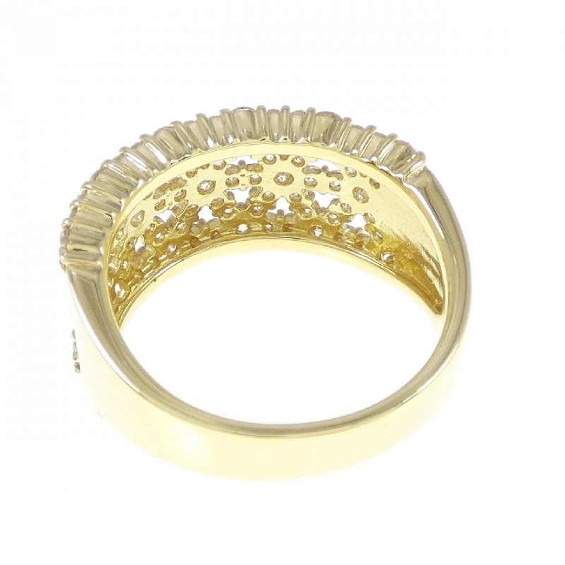 Nhẫn kim cương K18YG 1.10CT 672507