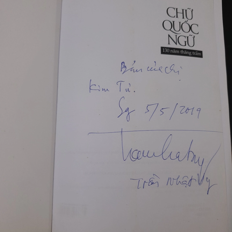 Lịch sử chữ Quốc ngữ 130 năm thăng trầm (Trần Nhật Vy) 493114