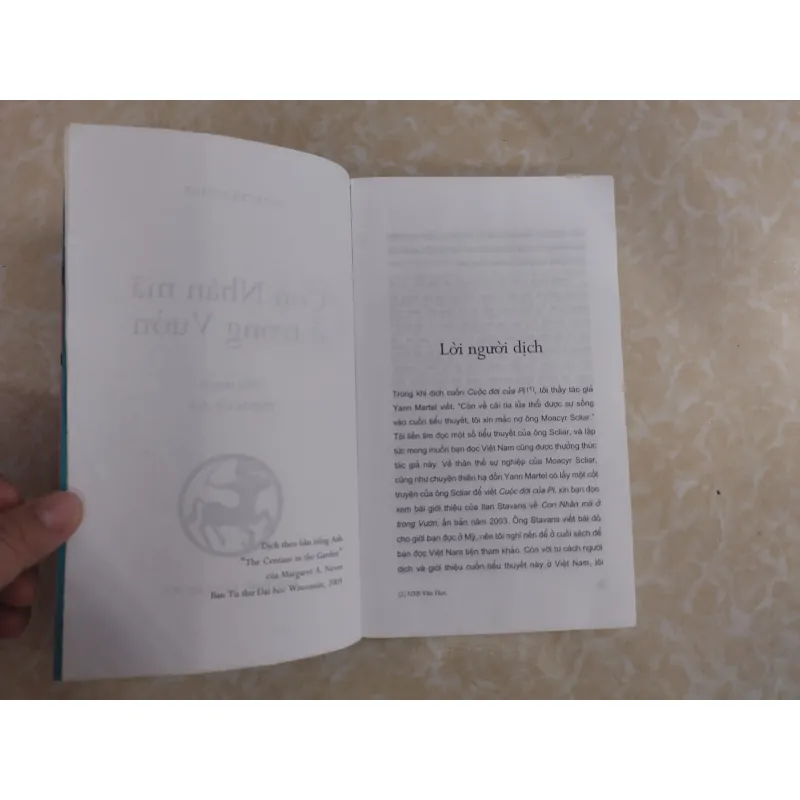 Sách: Con nhân mã trong vườn - TG: Moacyr Scliar 745023