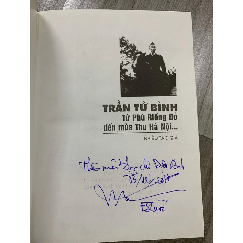 Từ phú riềng đỏ đến mùa thu hà nội - trần tử bình. 999 458326