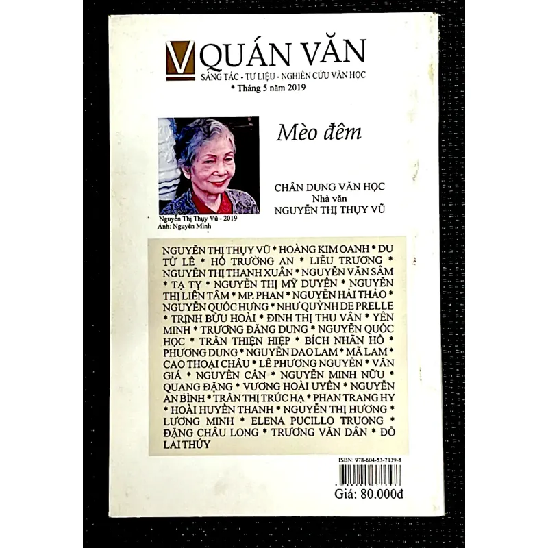 QUÁN VĂN - Chuyên đề nhà văn NGUYỄN THỊ THỤY VŨ 1006977
