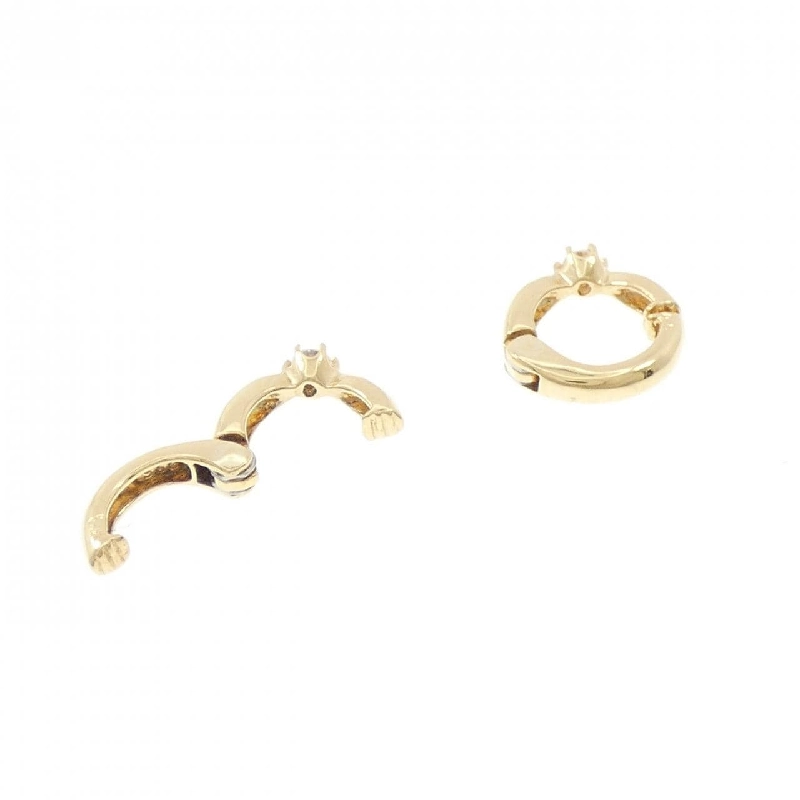 K18YG Bông tai kim cương 0.10CT - Hàng hiệu Chính hãng 878150