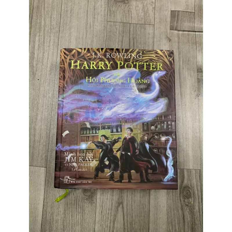 Harry potter và hội phượng hoàng, bản in màu, bìa cứng. 8b3 777779