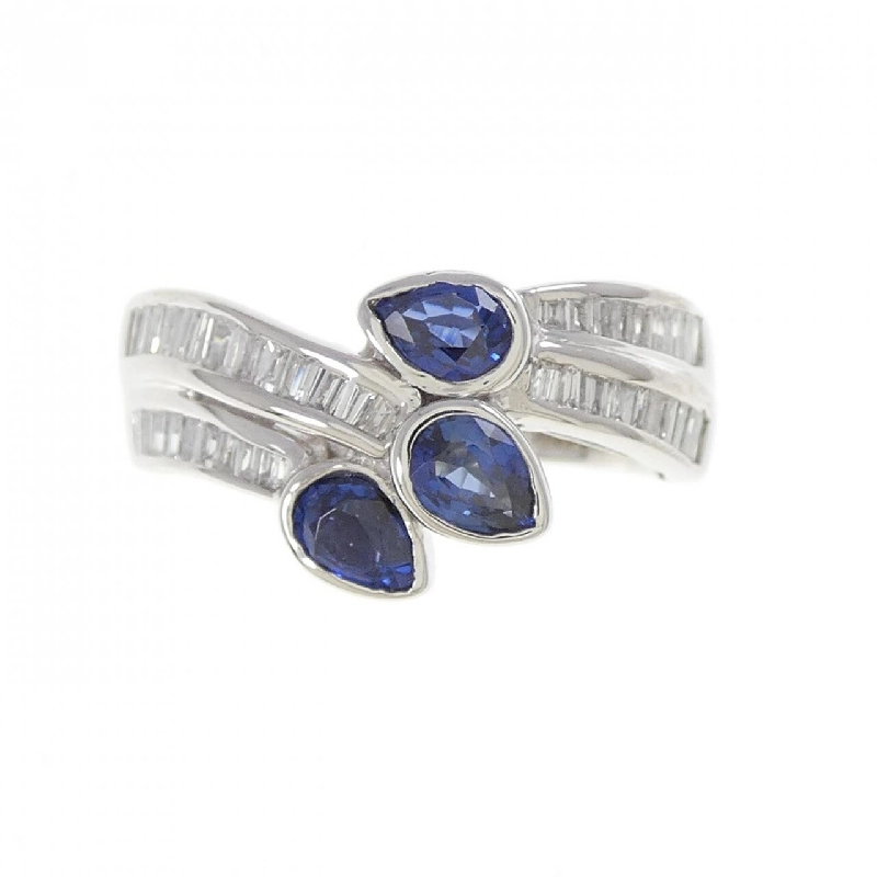 Nhẫn Sapphire PT900 0.75CT - Hàng hiệu Chính hãng 853982