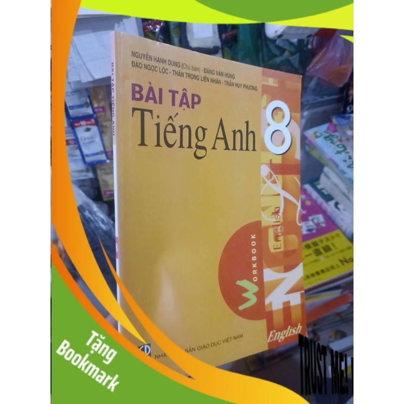 (TẶNG BOOKMARK) Bài tập tiếng anh 8 - Hạnh Dung 2017 mới 80% ố Giáo khoa RBK2702 939130