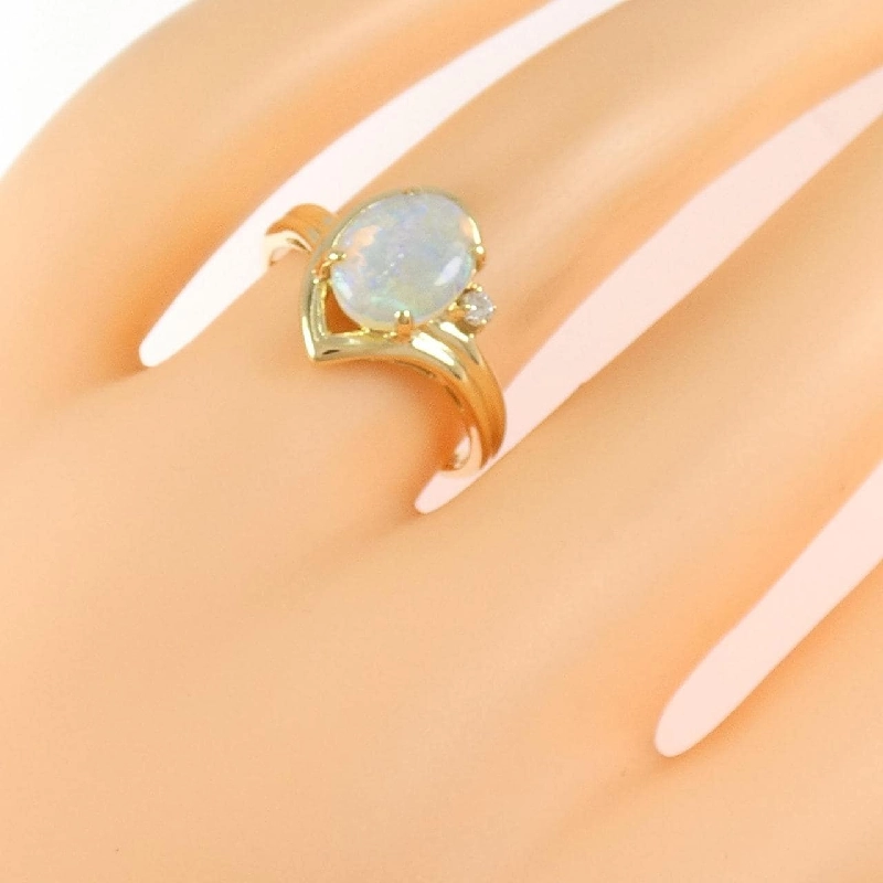 Nhẫn Opal 750YG 0.96CT - Hàng hiệu Chính hãng 850236