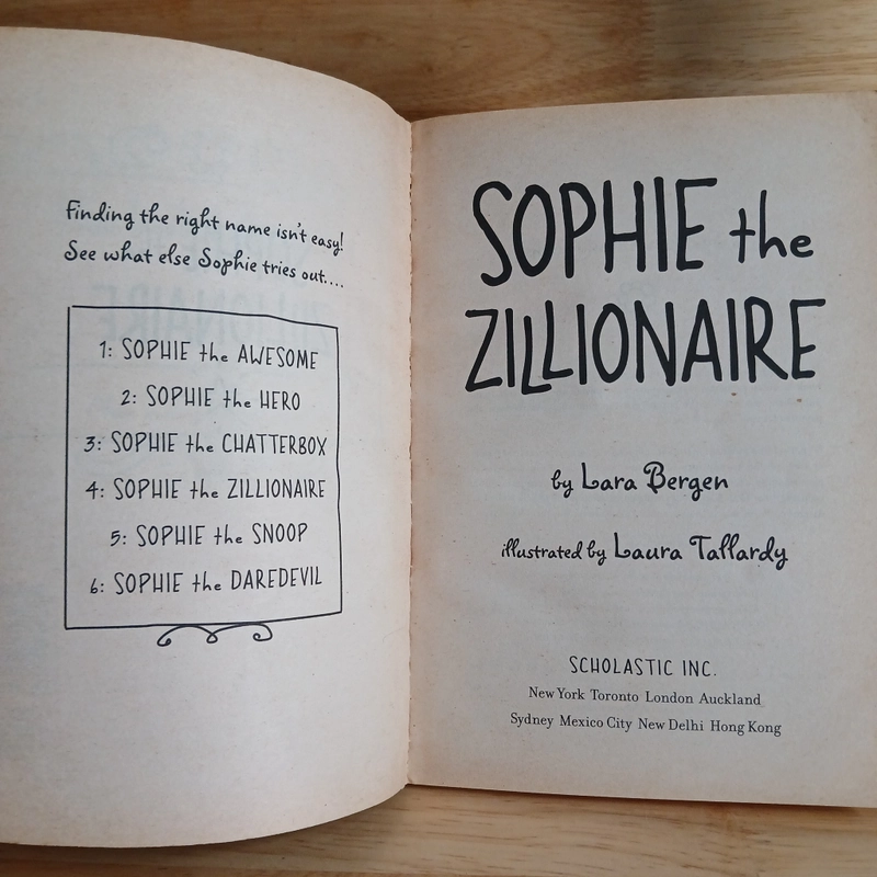 Sophie The Zillionaire - Lara Bergen 475709
