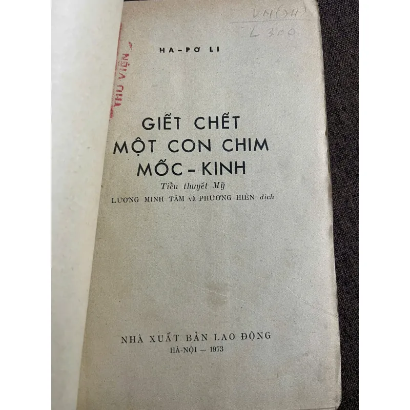 Giết Chết Một Con Chim Mốc-Kinh — Tác giả: Harper Lee 926641