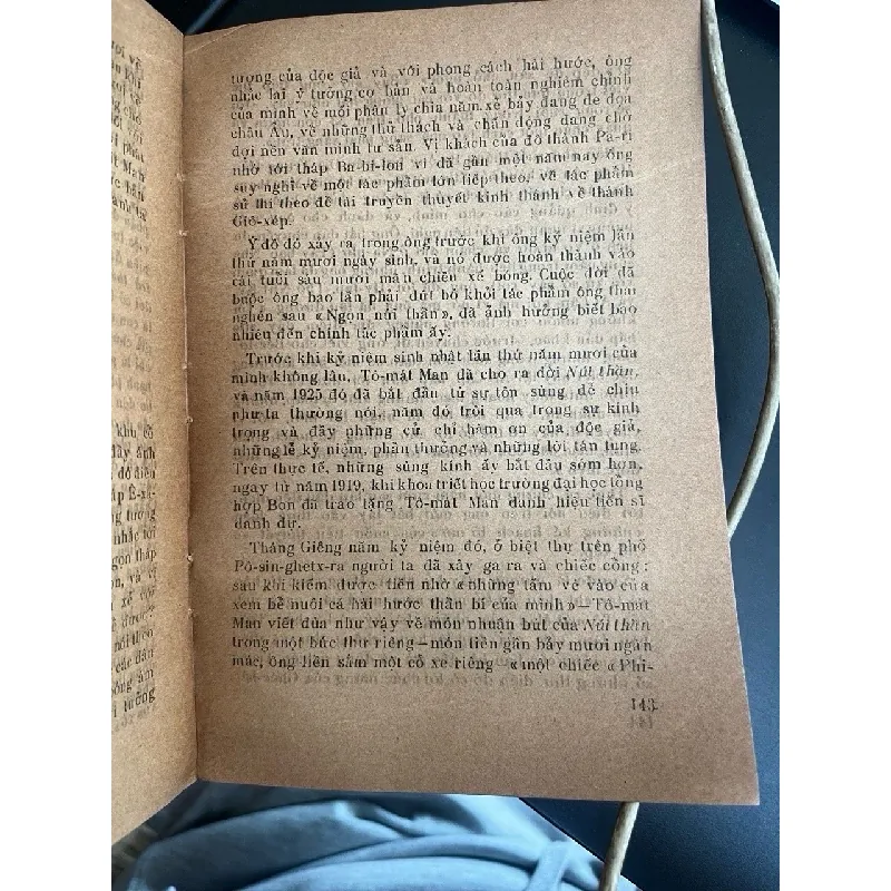 Tô-mát man ( Thomas Mann )- X. AP 568410