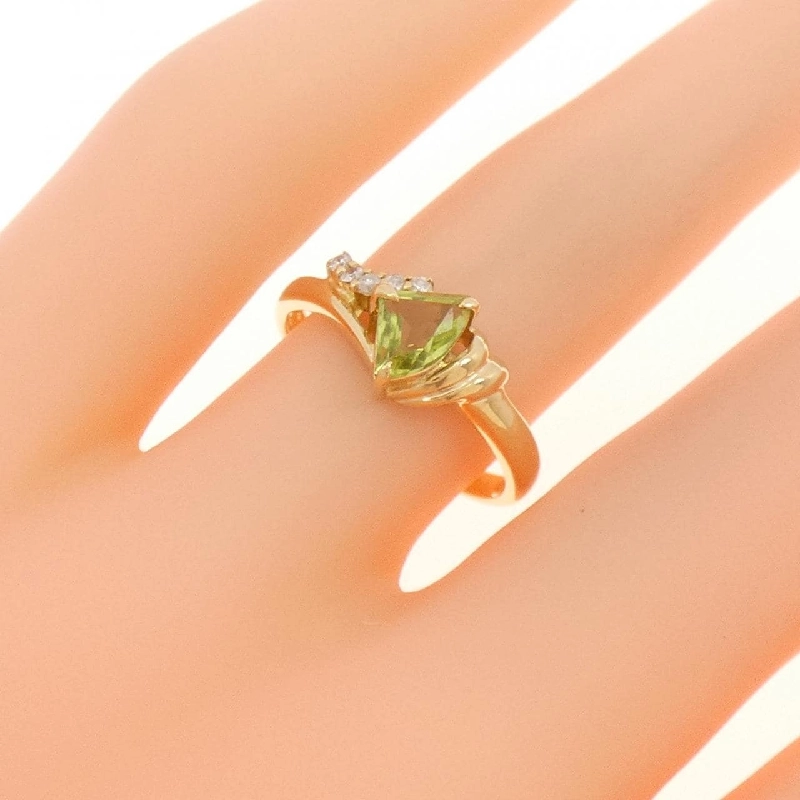 Nhẫn Peridot K18YG 672940