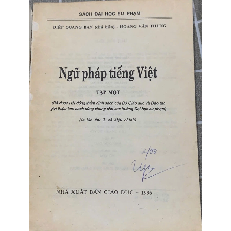NGỮ PHÁP TIẾNG VIỆT - TẬP 1 +2 545841