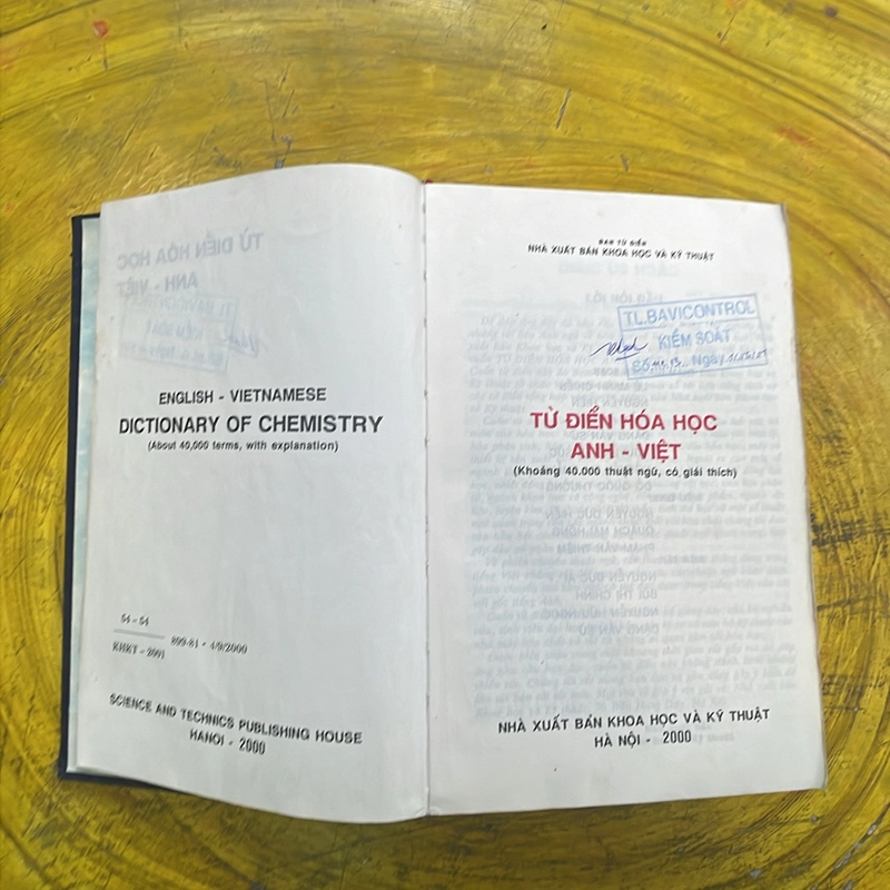 Từ điển Hoá học Anh Việt 463702