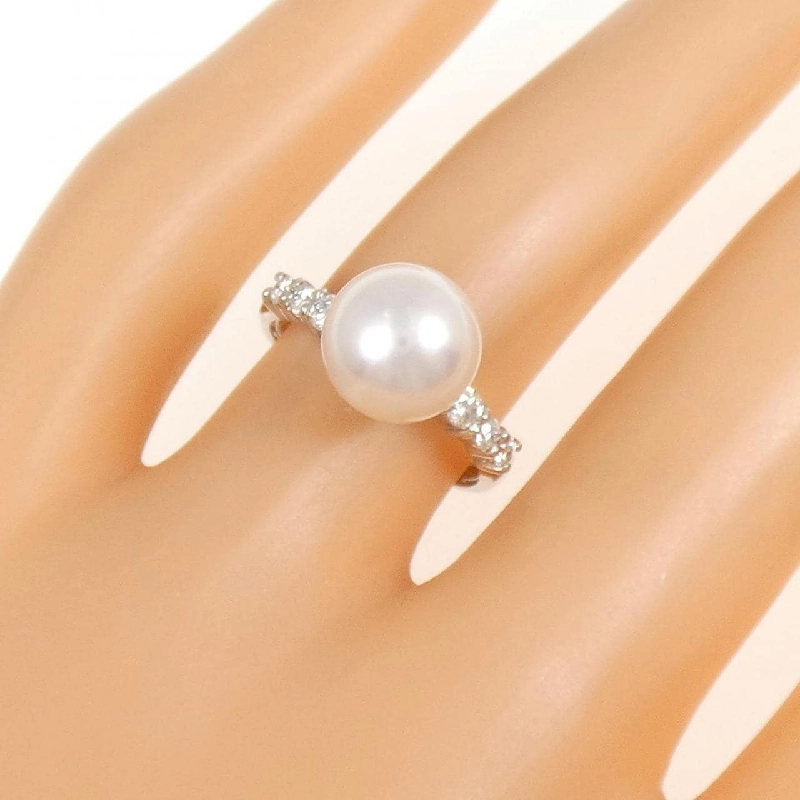 Nhẫn ngọc trai Akoya PT900 8.9mm 669625