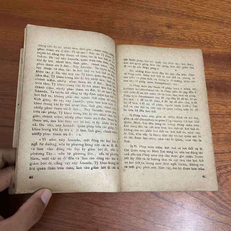 [Sách Xưa] - II Tựa sách: Hành Thiền (Giáo Án) - Tỳ Kheo Thích Minh Châu - 1988 494208