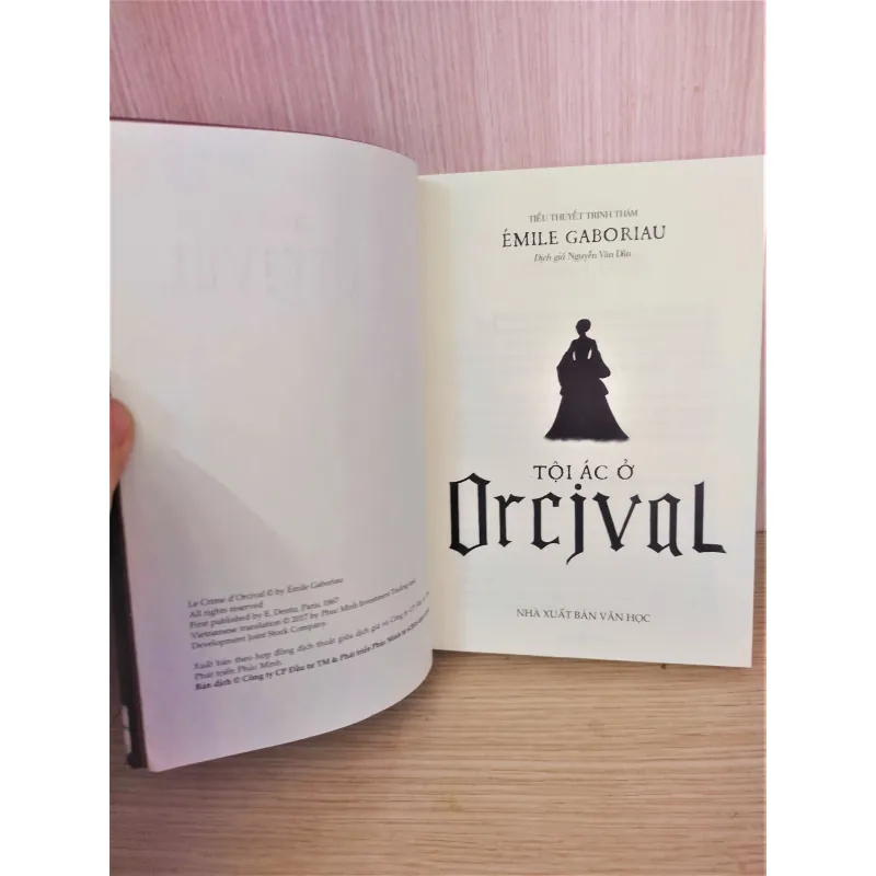 Sách: Tội Ác Ở Orcival - TG: Émile Gaboriau 763484