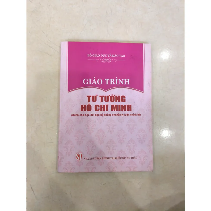 Giáo trình tư tưởng Hồ Chí Minh 🌱 688900