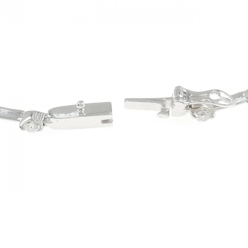 K18WG Vòng tay kim cương 1.00CT - Hàng hiệu Chính hãng 872542