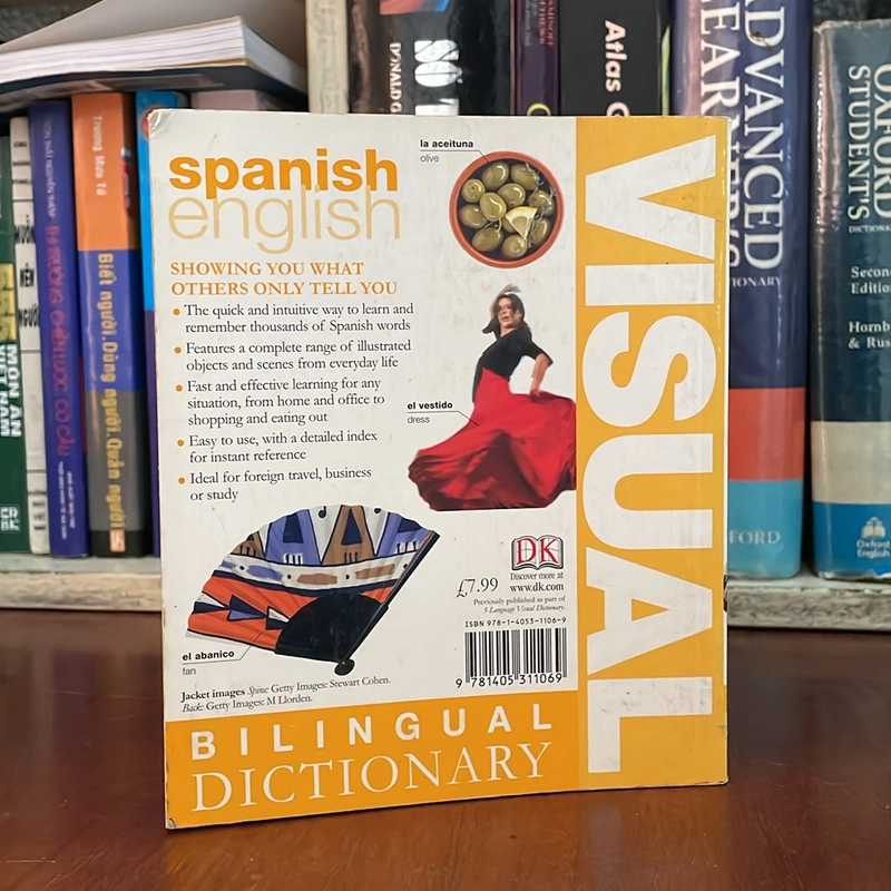 II Bilingual Dictionary: Spanish • English (Visual) 526474