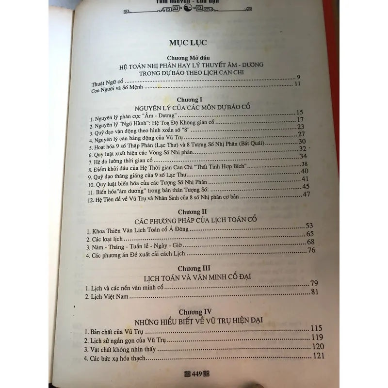 Lý thuyết tam nguyên cửu vận và nguyên lý dự báo cổ 719441