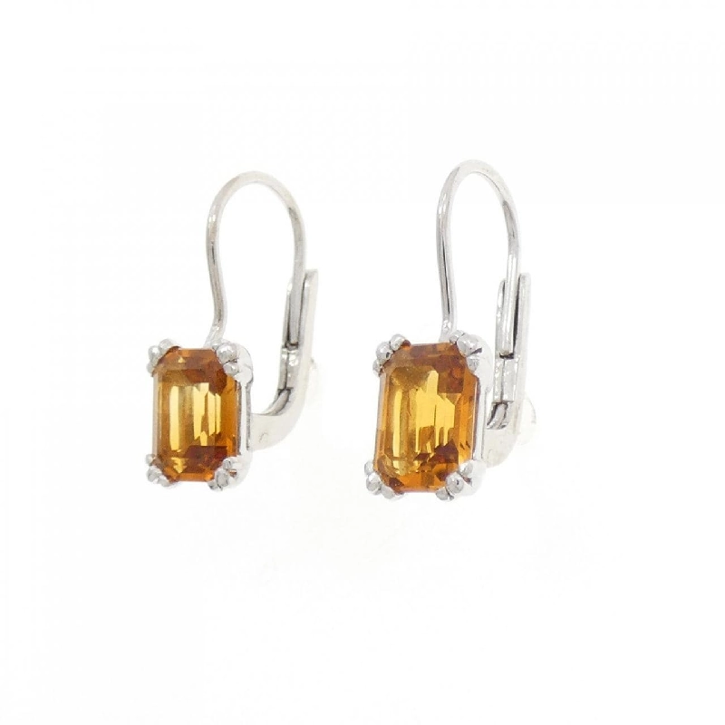 585WG Citrine Bông tai - Hàng hiệu Chính hãng 869595