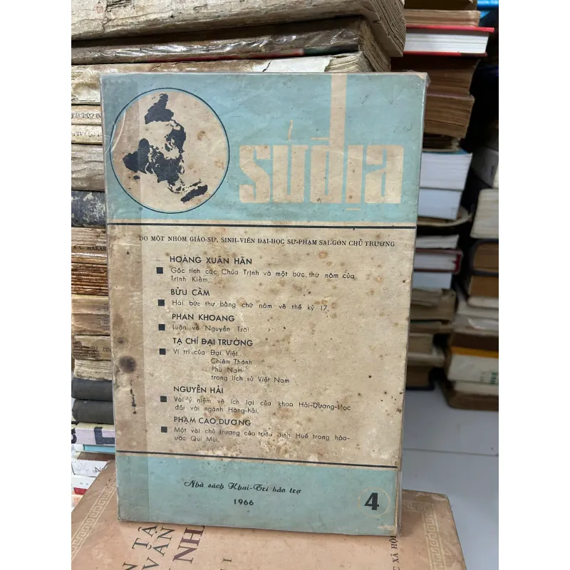 Sử Địa – số 4 (1966) – Nhóm giáo sư & sinh viên Đại học Sư phạm Sài Gòn 758847