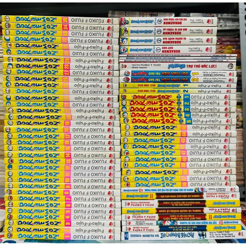 Combo doraemon 70c full như hình 930834