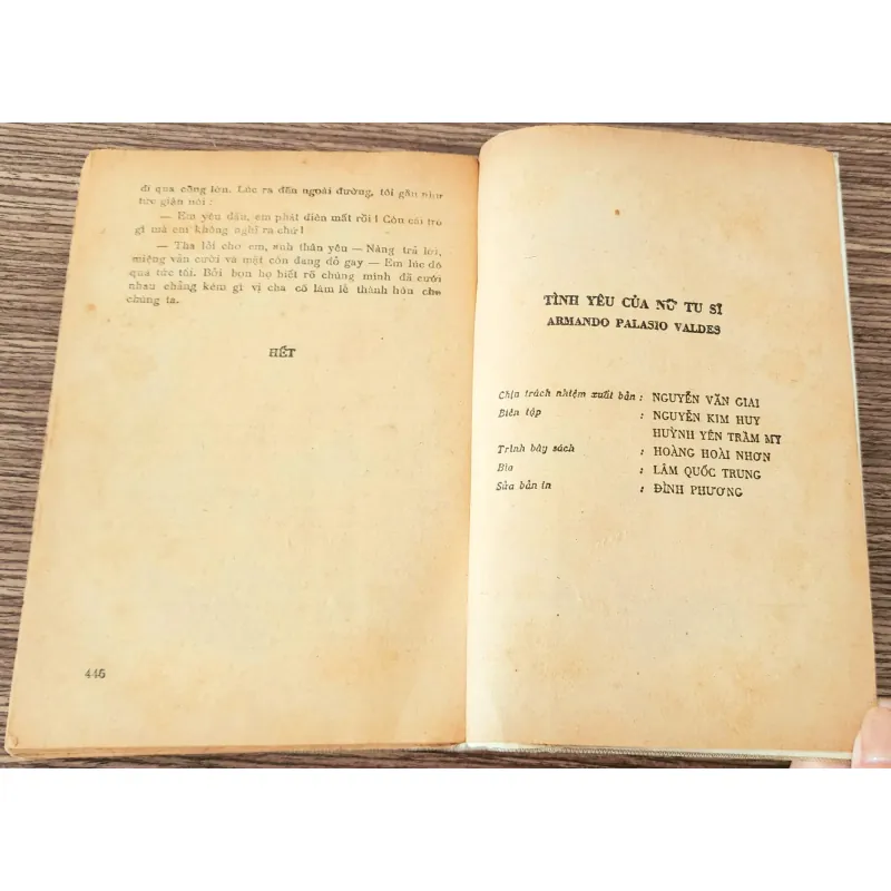 Tiểu thuyết Tây Ban Nha TÌNH YÊU CỦA NỮ TU SĨ (Nhà văn Armando Palasio Valdes) 798933