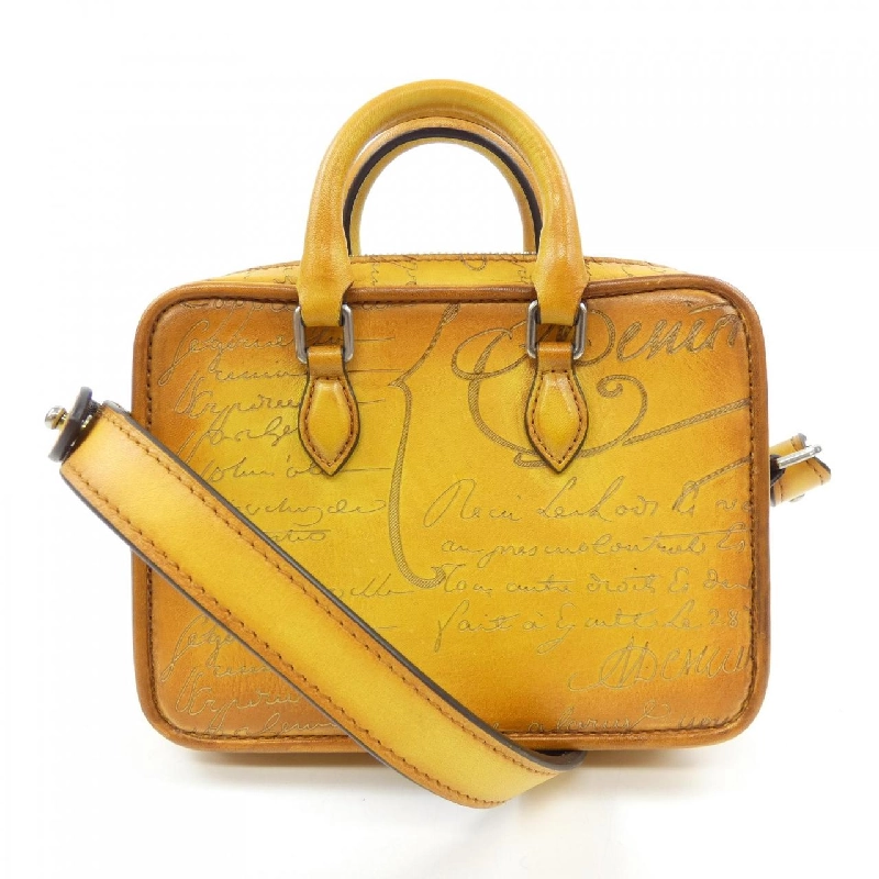 Berluti Túi đeo chéo Anjou Nano Scritt Swype - Hàng hiệu Chính hãng 900465