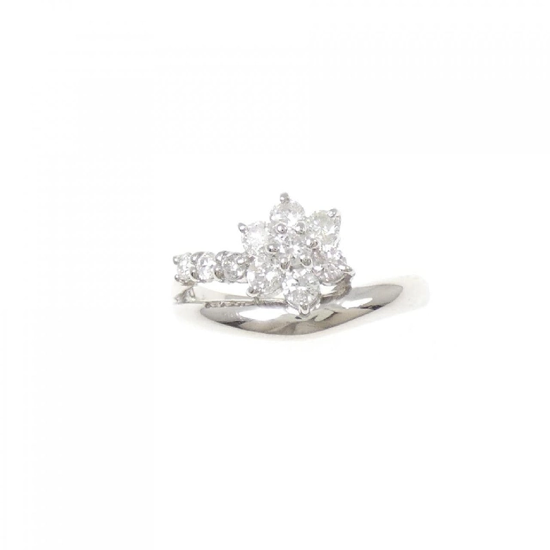 Nhẫn kim cương hoa PT900 0.50CT - Hàng hiệu Authentic 852136