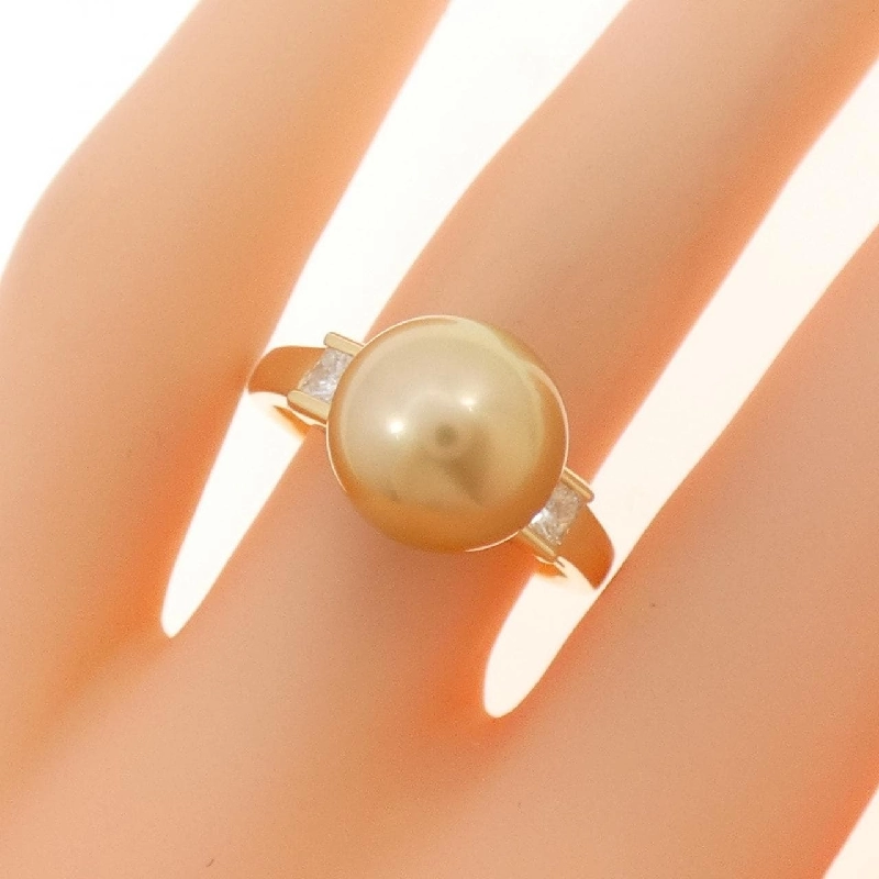 Nhẫn ngọc trai trắng Mikimoto 10.6mm - Hàng hiệu Chính hãng 838304