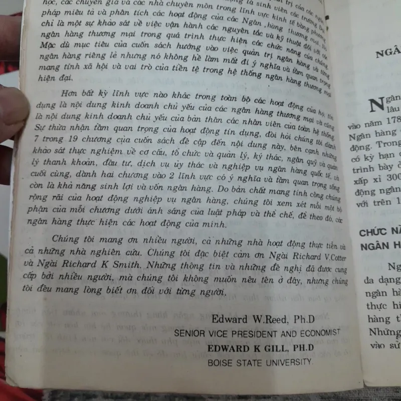 NGÂN HÀNG THƯƠNG MẠI- Tg. GS. Tiến sỹ Edward W.Reed & K.Gill. BD P Tiến sỹ Lê V. Tề 788579