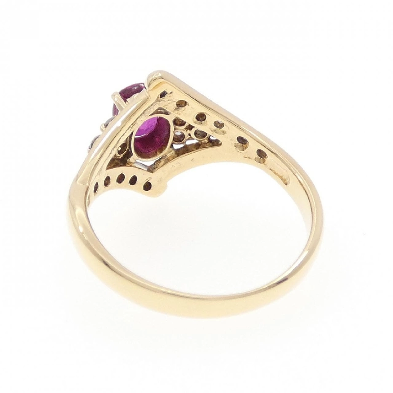 Nhẫn Ruby K18YG 0.52CT - Hàng hiệu Chính hãng 853712