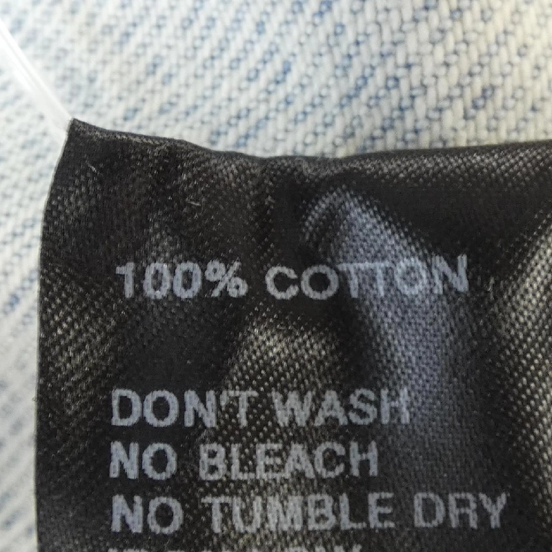 【Mã giảm giá】Áo khoác denim Christian Wijnants 640115