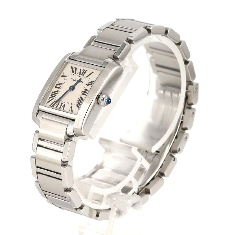 Cartier Tank Française SM W51008Q3 SS Quartz - Hàng hiệu Authentic 873187