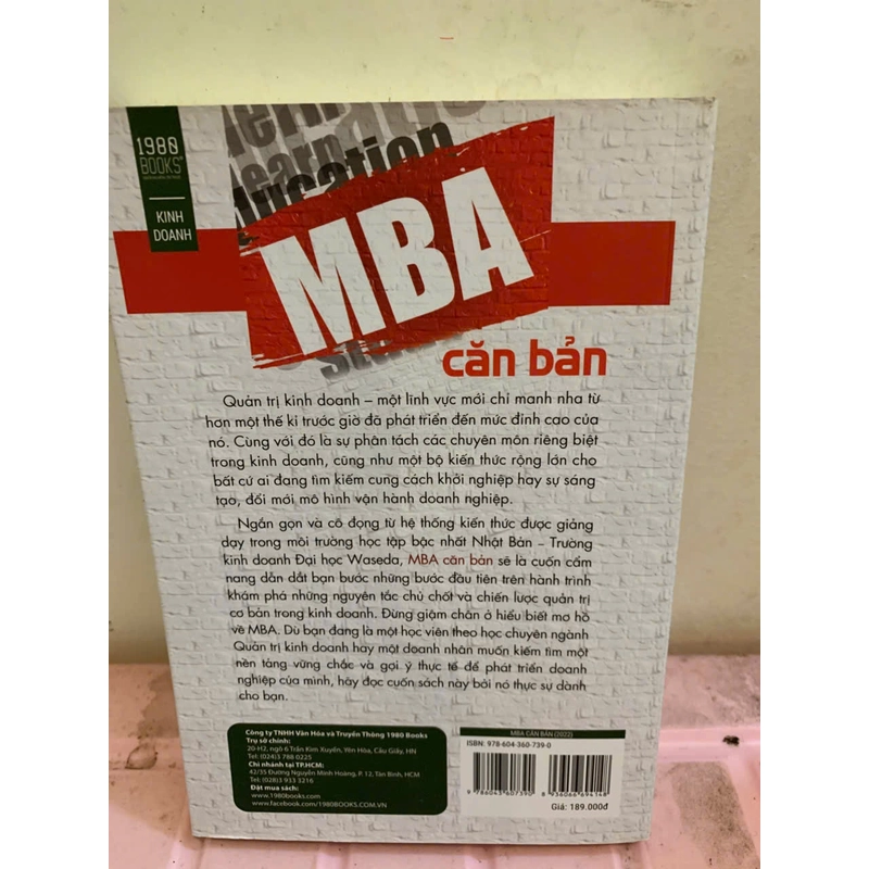 MBA căn bản (còn mới) 506048