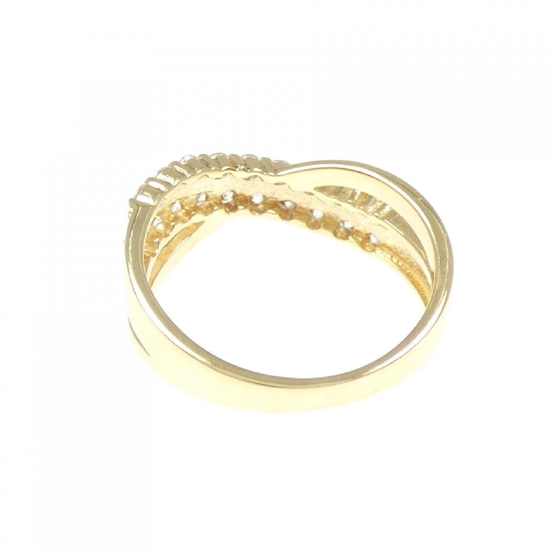 Nhẫn kim cương K18YG 0.50CT 670718