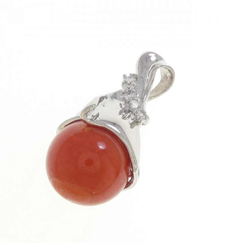 PT900 Mặt dây chuyền san hô 11.4mm - Hàng hiệu Chính hãng 867073