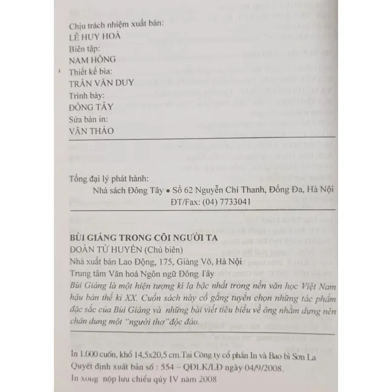 Bùi Giáng trong cõi người ta 993528