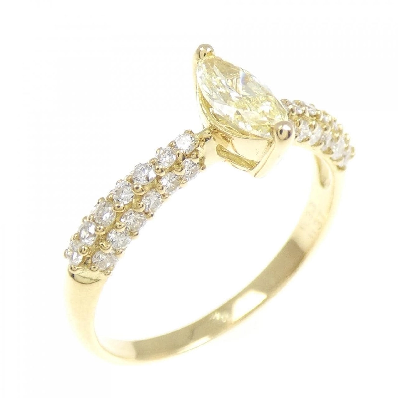 Nhẫn kim cương K18YG 0.33CT - Hàng hiệu Authentic 855307