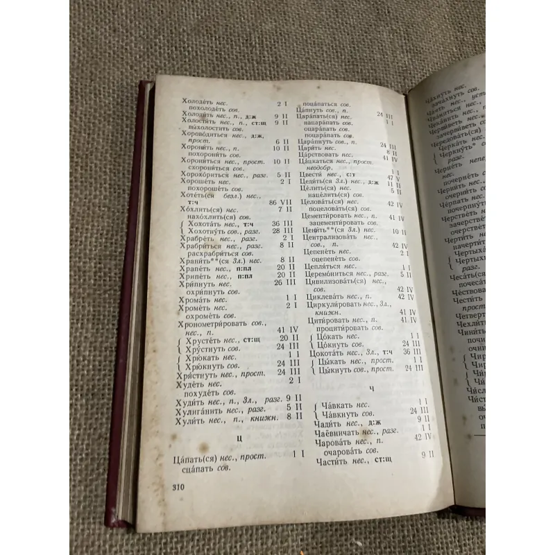 Cách chia động từ tiếng Nga - in tại Nga 1 bìa dạ ,  797160