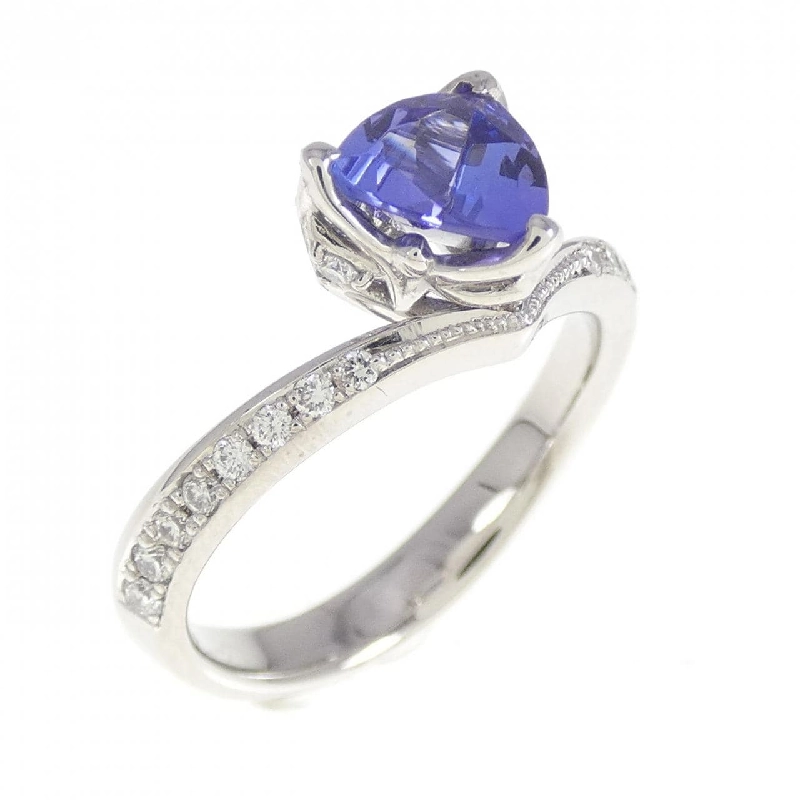 Nhẫn Tanzanite K18WG 0.68CT 669663
