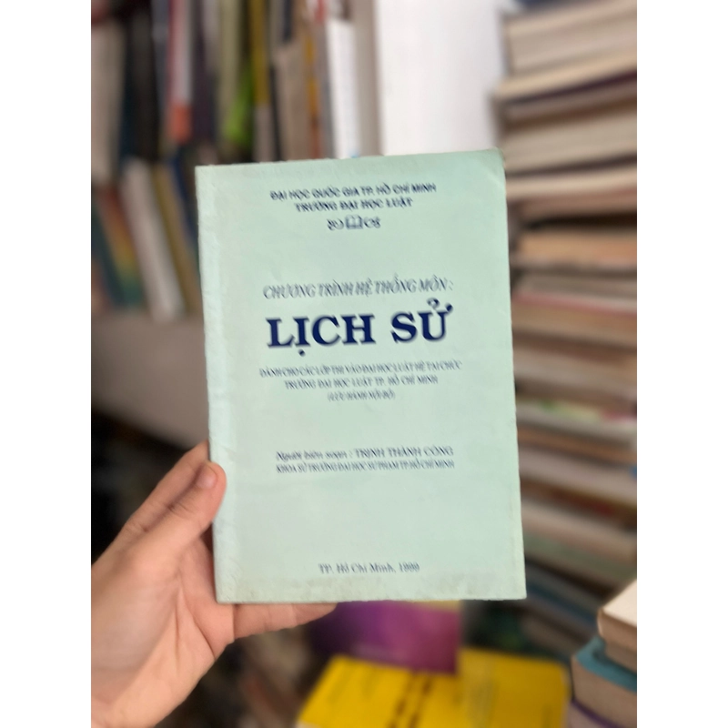 Lịch sử chương Trình hệ thống môn - Lịch sử  408467