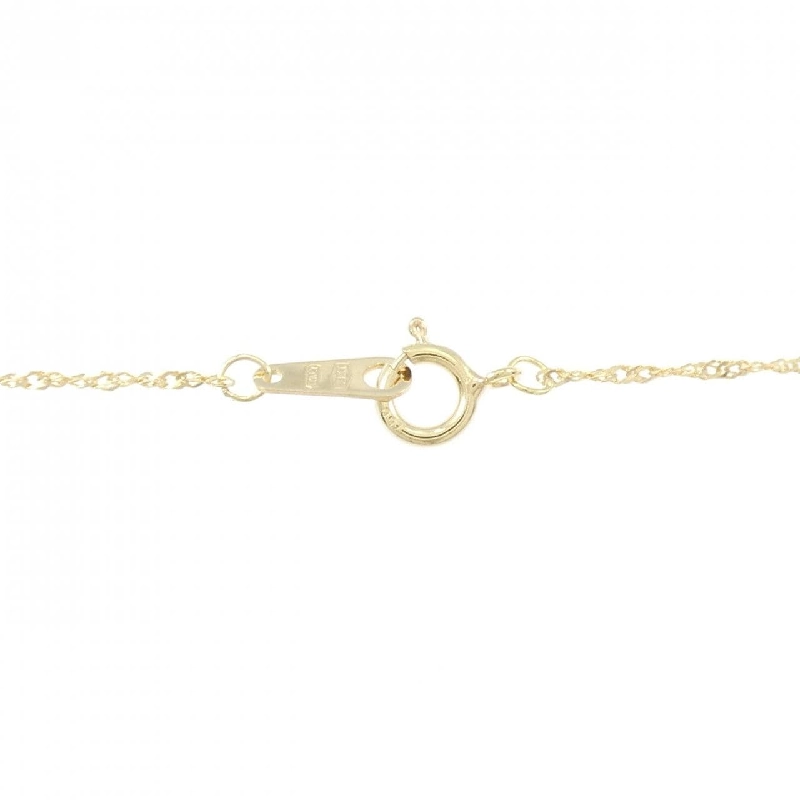 K18YG Dây chuyền kim cương hình ô 0.05CT - Hàng hiệu Chính hãng 859901