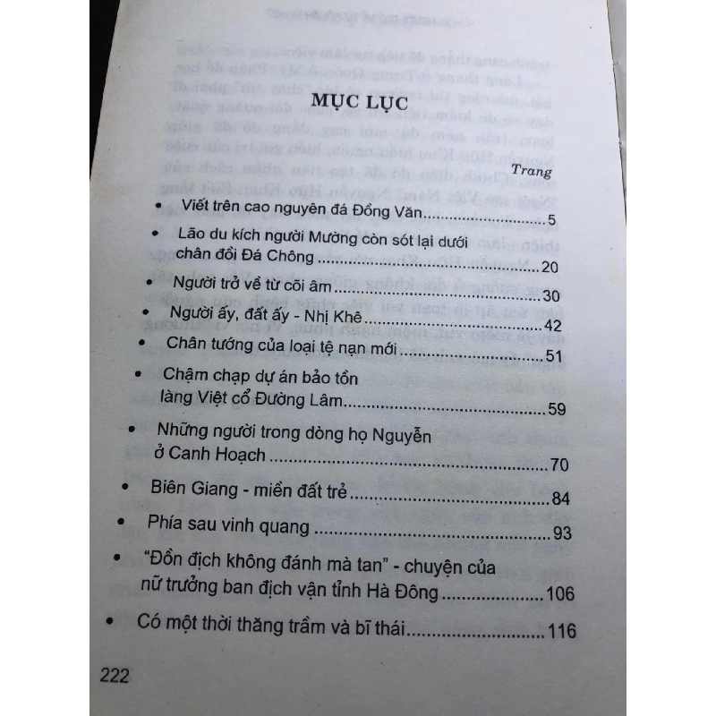 Người trở về từ cõi âm 2008 bút ký và phóng sự mới 70% ố bẩn nhẹ Bằng Giang HPB0906 SÁCH VĂN HỌC 915686