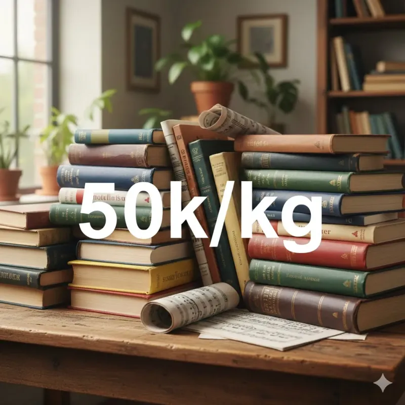 Sách decor theo ký đủ thể loại (Bán từ 10kg) 748308