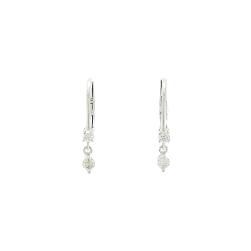 K18WG Bông tai kim cương 0.2CT - Hàng hiệu Chính hãng 869161