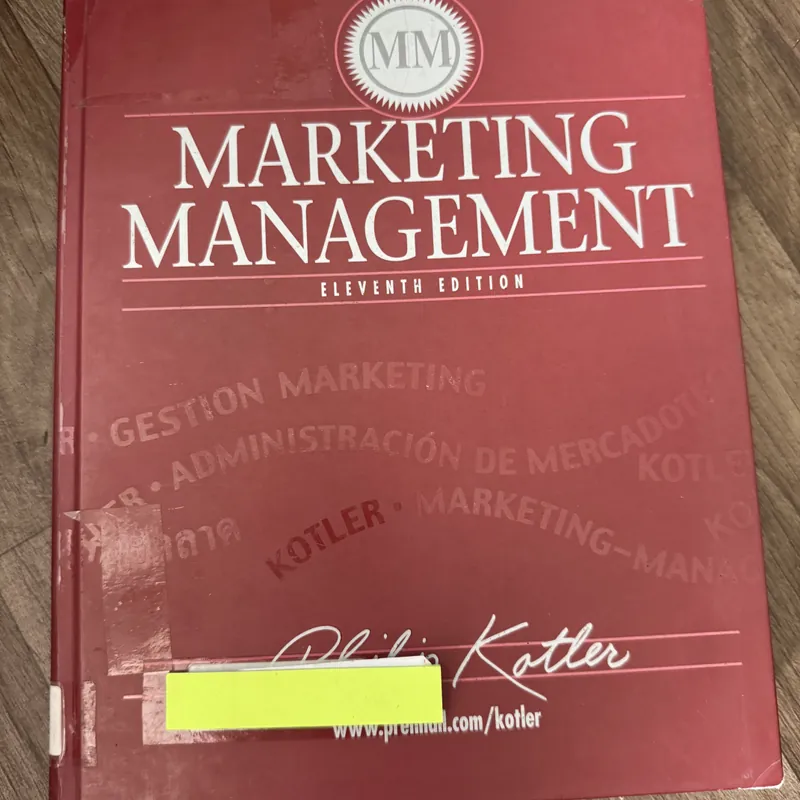 Marketing Management 593819